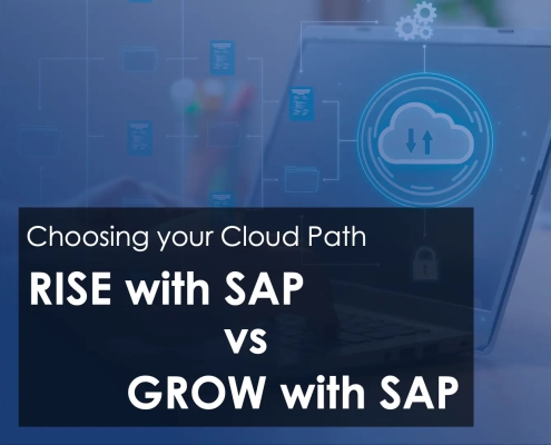 Choosing the right cloud path. RISE vs GROW with SAP